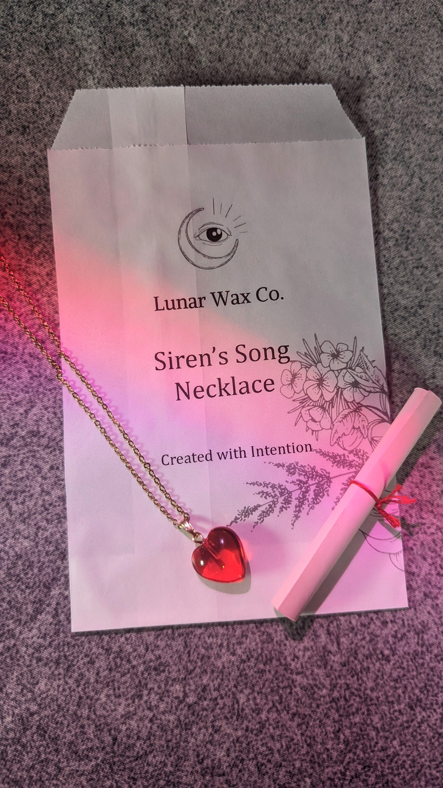Siren's Song Necklace // Attraction + Allure + Passion // 24k gold plated chains