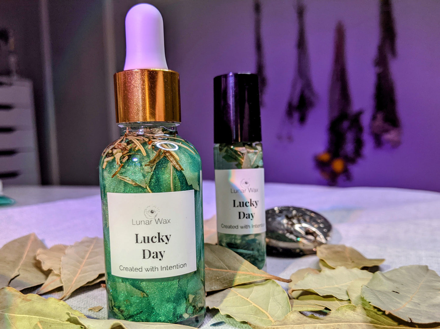 Lucky Day Oil // Large Dropper // Fortunate Energy + Luck Boosting + Increase Success through the Law of Gratitude