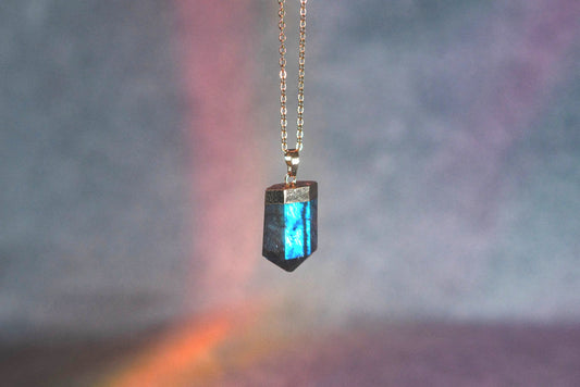 Labradorite Necklace // Inner Strength + Intuition + Stress Relief + Vision