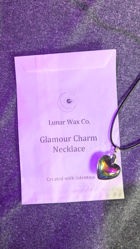 Glamour Charm Necklace // GLAMOUR + GLOW + CONFIDENCE