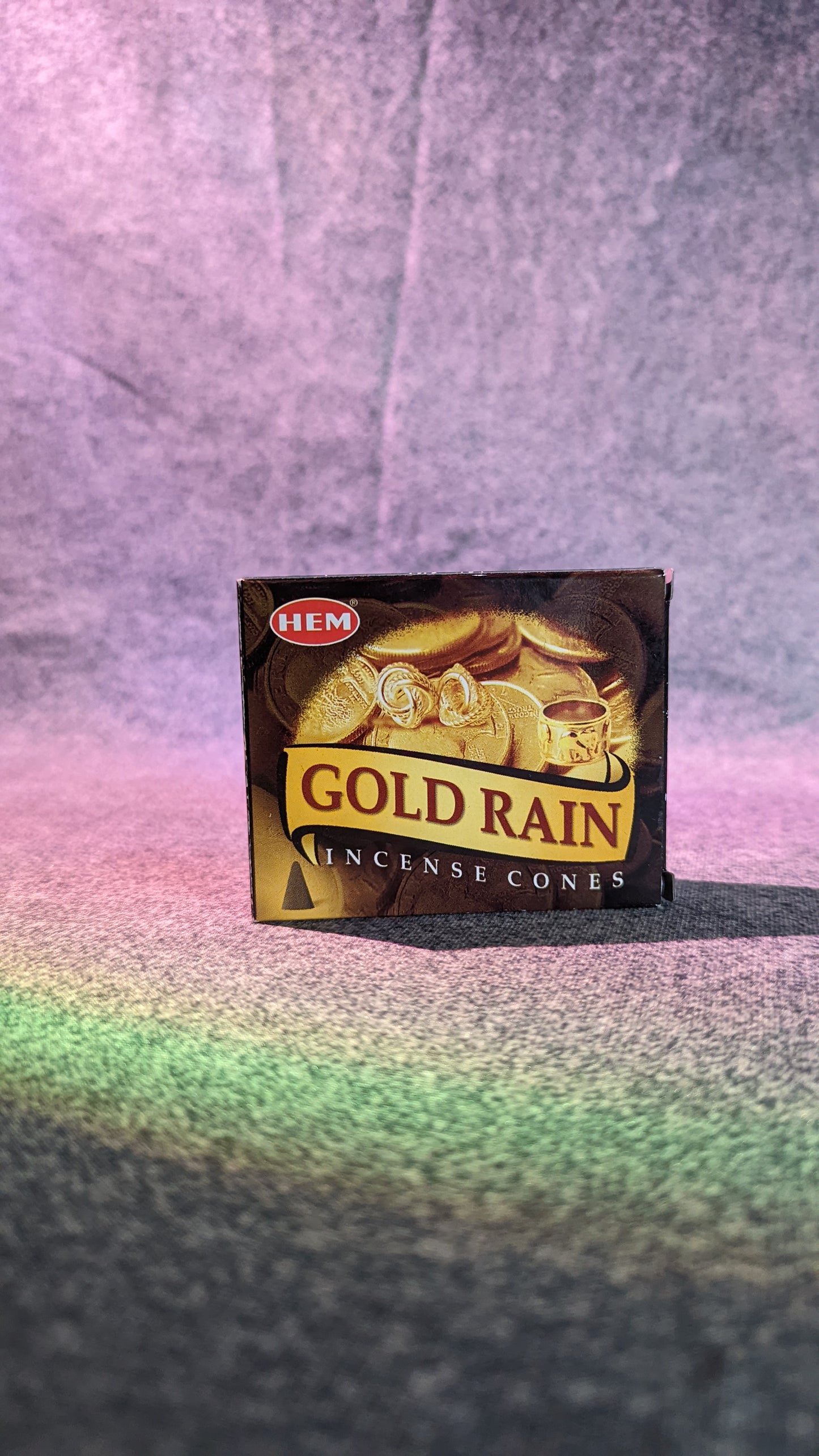 Gold Rain Incense Cones by Hem // Abundance + Proseperity