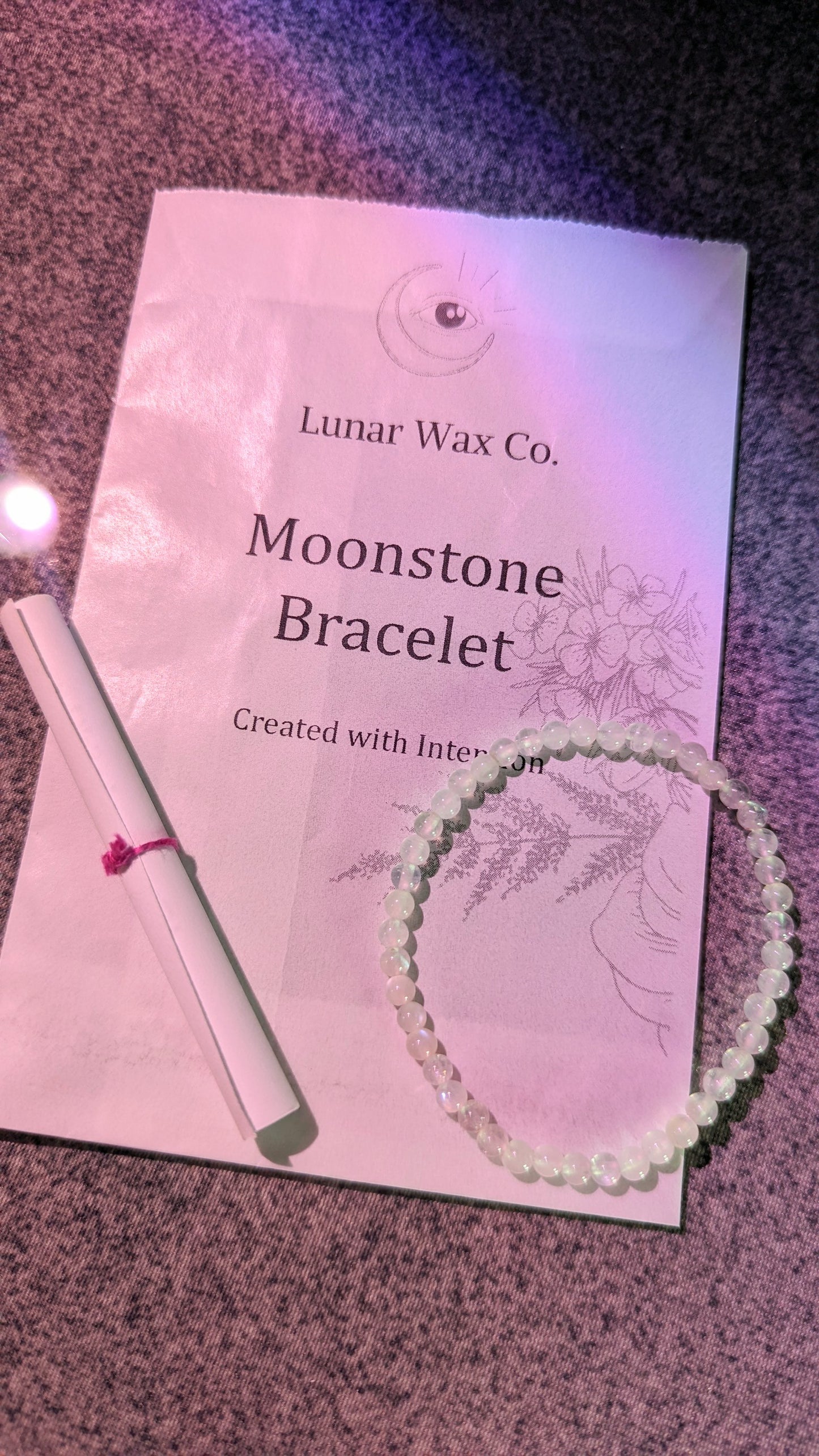 Moonstone Bracelet // Insight + Balance + Calm