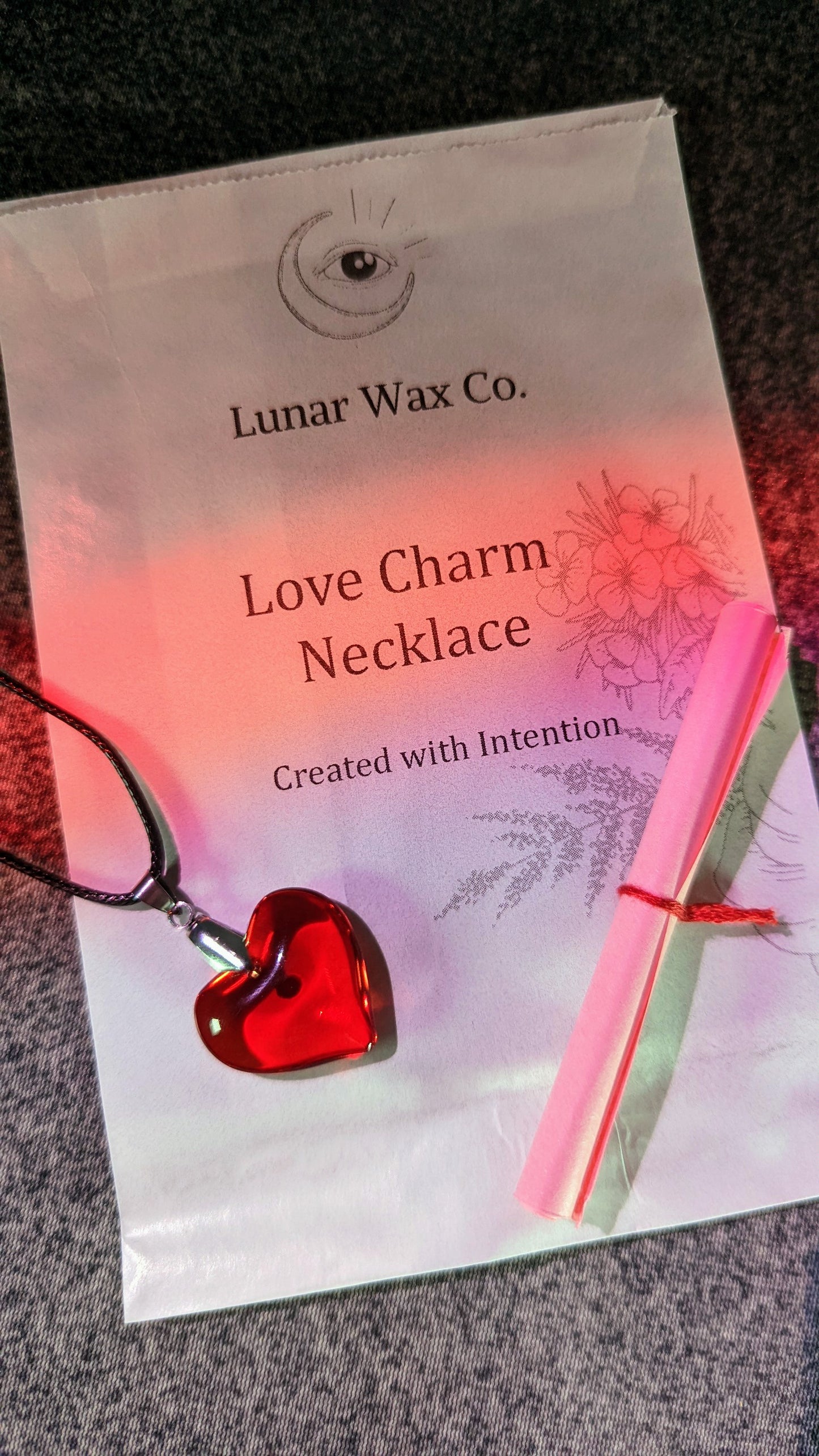 Love Charm Necklace // Attraction + Allure + Love