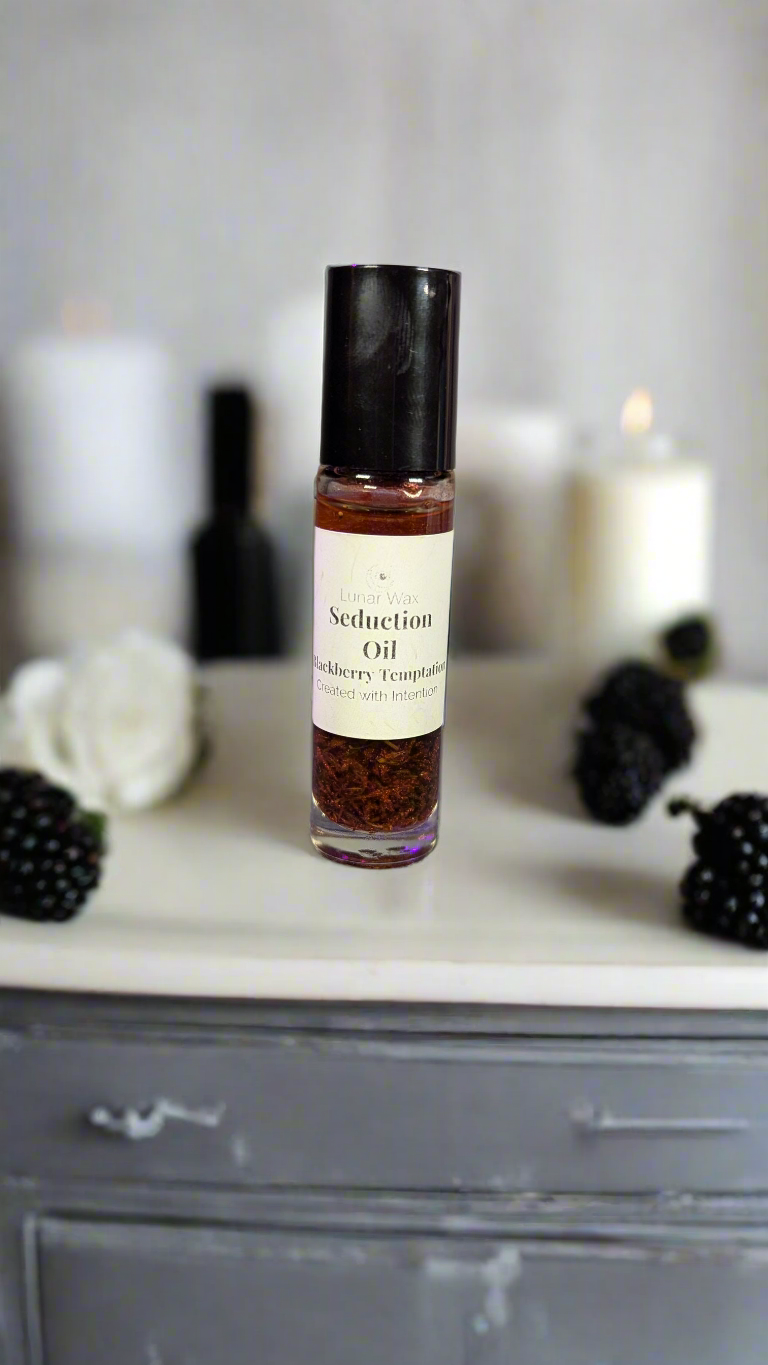 Seduction Oil: BLACKBERRY TEMPTATION Edition Rollerball // Passion + Intensity