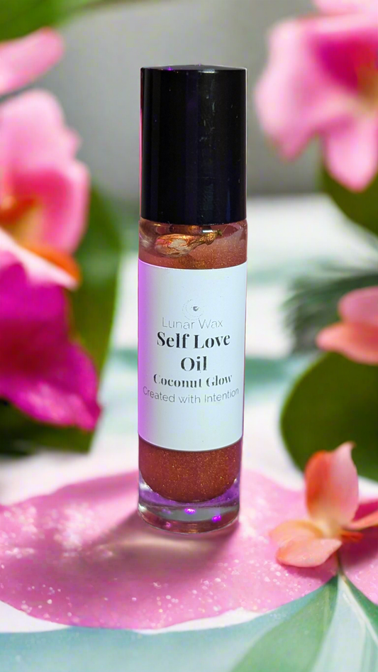 Self Love Oil // COCONUT GLOW Edition Rollerball // Self Love + Glow