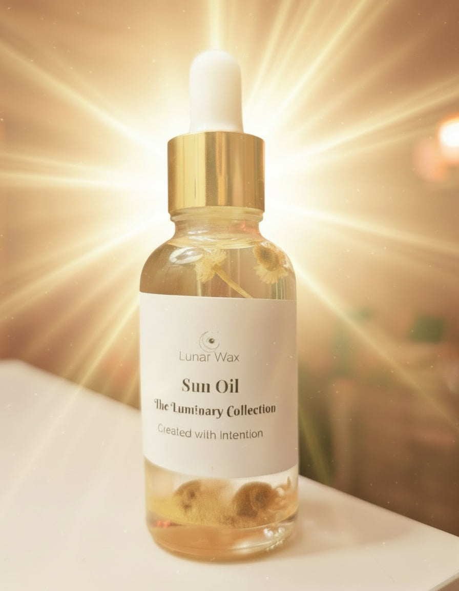 Sun Oil // Large Dropper // Positivity + Success + Clarity + Radiance + Open Roads + Prosperity