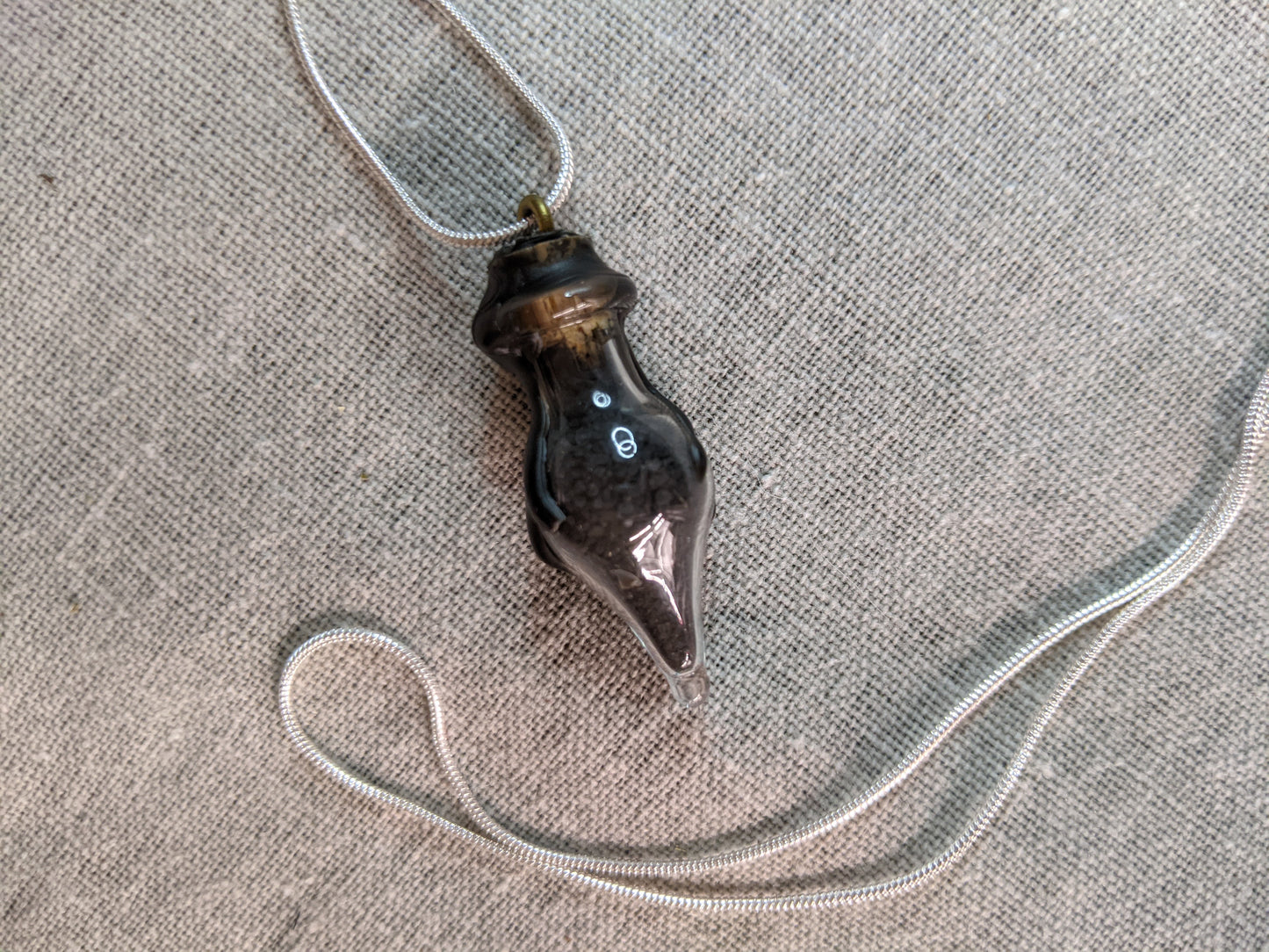 Black Salt Necklace // Protection + Power