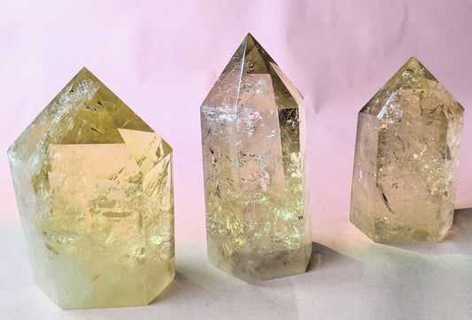 Citrine Tower Points // High Vibrations + Manifestation + Abundance