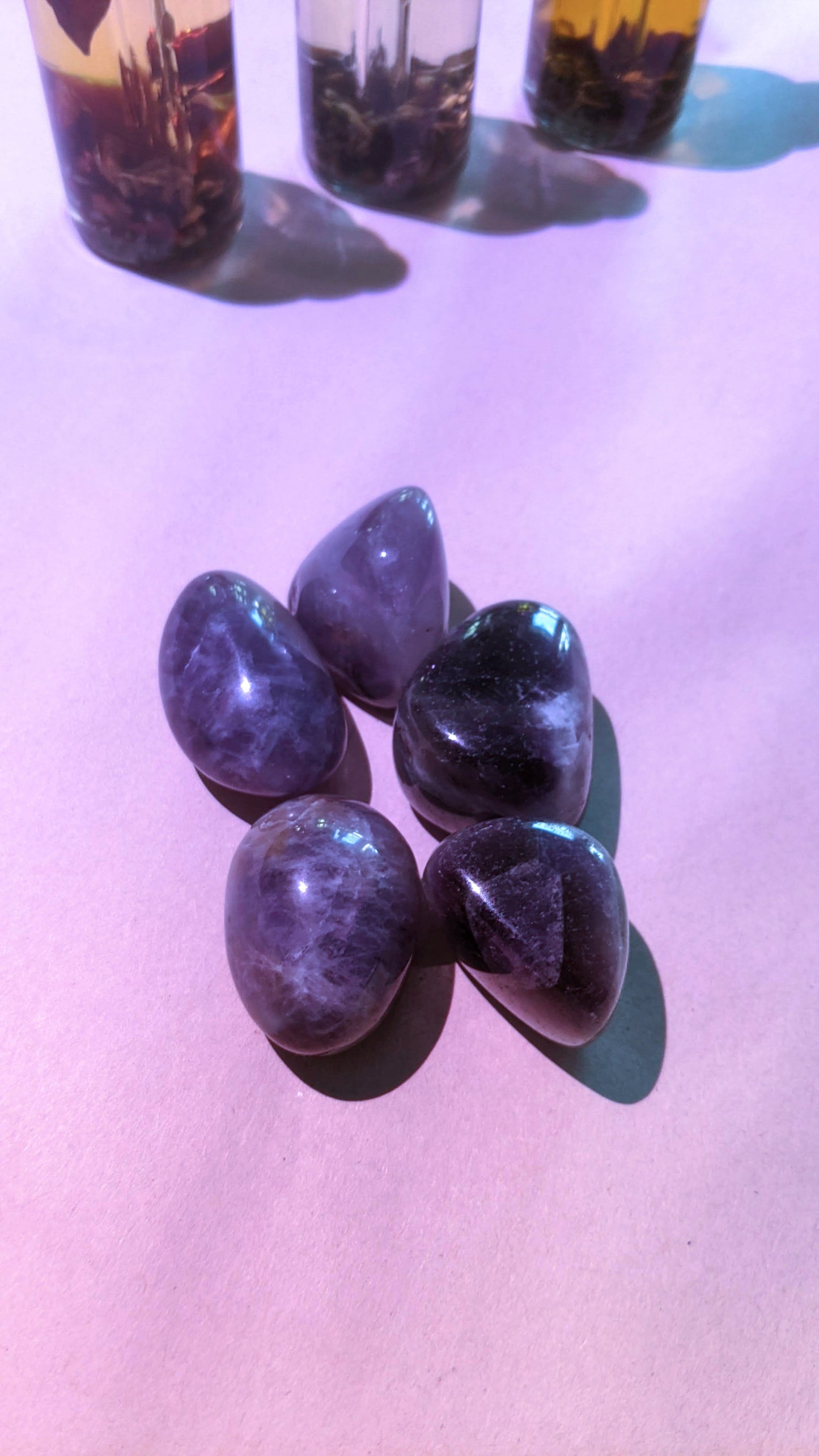 Amethyst // Large Tumble Stone //