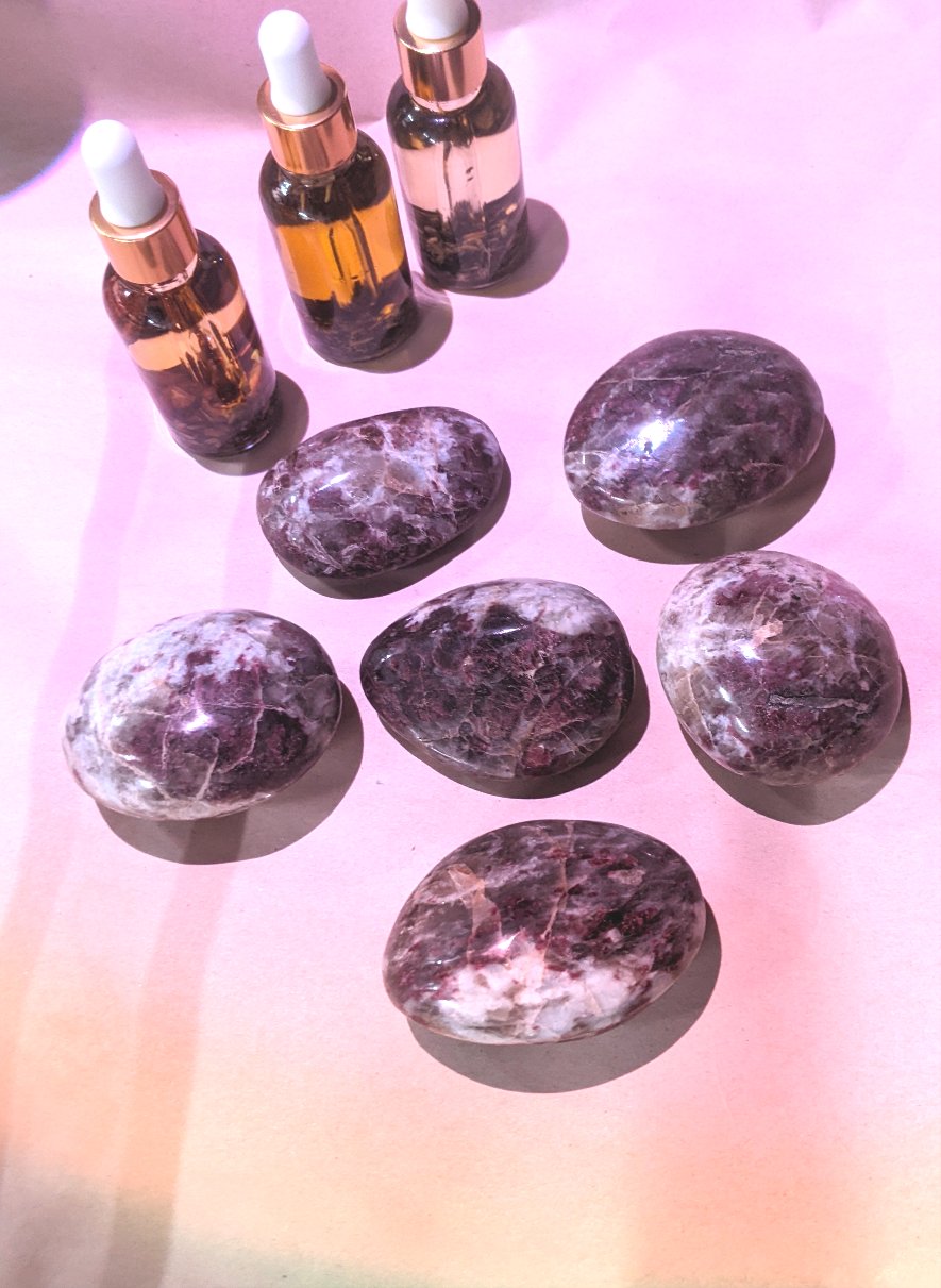 Plum Blossom Tourmaline // Grounding + Cleansing+ Protection + Self Love