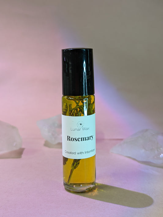 Rosemary Oil // Rollerball // Abundance + Confidence + Energy Cleansing + Love